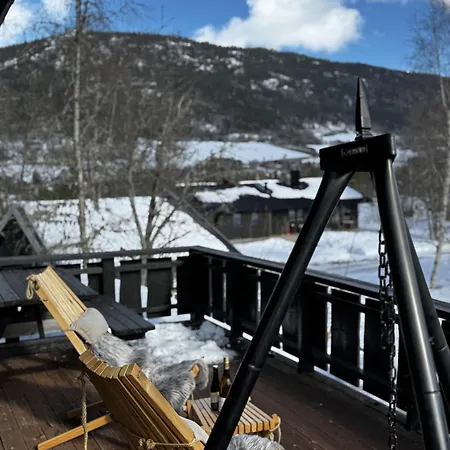 Hébergement de vacances Tommerhytte I Idylliske Omgivelser